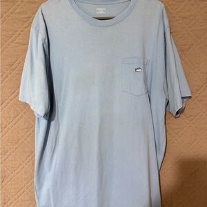 Southern Tide Sky Blue Short Sleeve Tee